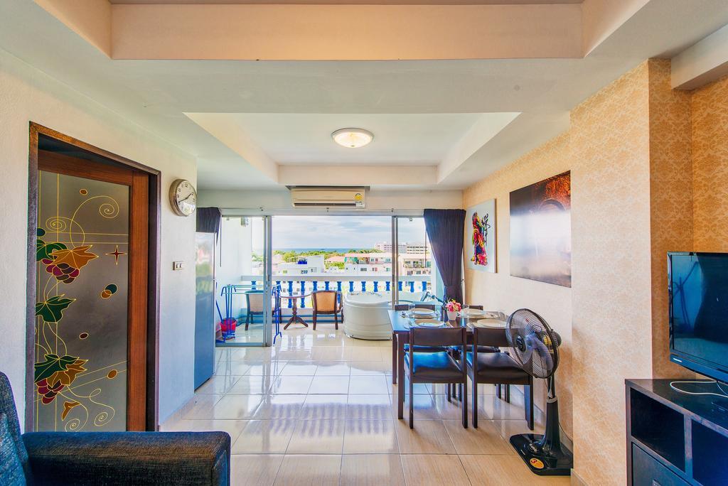 Ruamchok Ocean View Appartement Pattaya Kamer foto